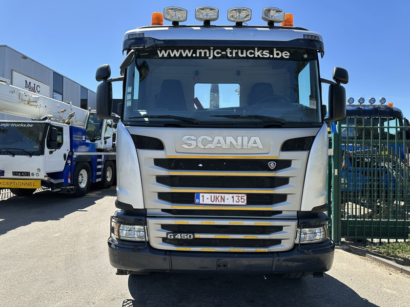 Scania G450 6x4 HOOKLIFT AJK 20T - 5760mm - 3m90 WB - HUB REDUCTION / STEEL SUSP. - EURO 6 - BE TRUCK - Hook-lift sunkvežimis: foto 2 Scania G450 6x4 HOOKLIFT AJK 20T - 5760mm - 3m90 WB - HUB REDUCTION / STEEL SUSP. - EURO 6 - BE TRUCK - Hook-lift sunkvežimis: foto 2