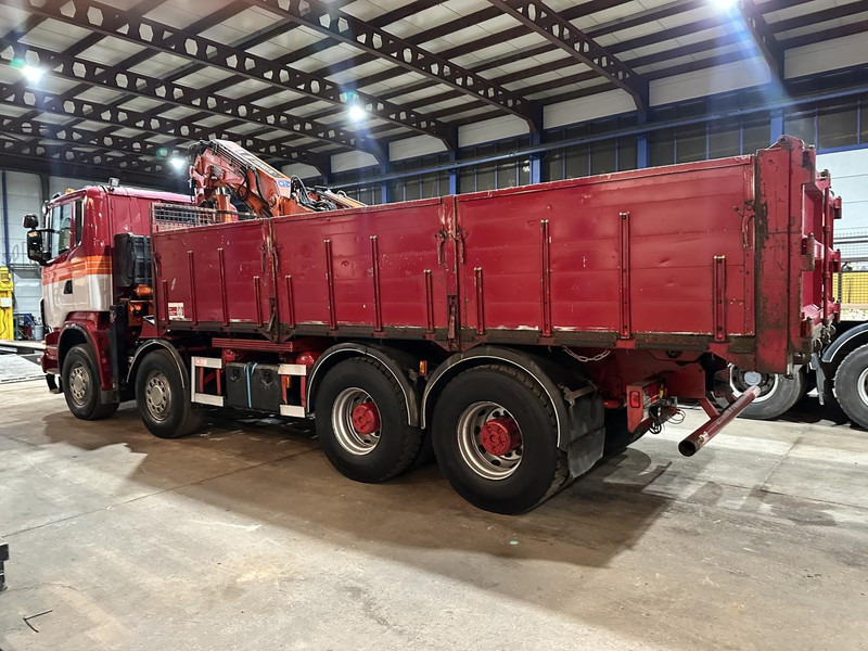 Scania G480 8x4 TIPPER + CRANE ATLAS 240.E4 + RADIO - STEEL SPRING / BIG AXLES - Savivartis sunkvežimis, Sunkvežimis su kranu: foto 4 Scania G480 8x4 TIPPER + CRANE ATLAS 240.E4 + RADIO - STEEL SPRING / BIG AXLES - Savivartis sunkvežimis, Sunkvežimis su kranu: foto 4