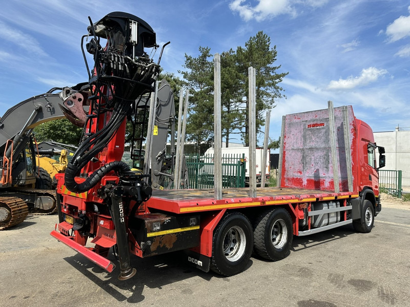 Scania G500 XT 6x4 WOOD / TIMBER / HOLZ CRANE PALFINGER EPSILON Q150Z + RETARDER - FULL AIR SUSP. - BE TRUCK - Sunkvežimis su kranu: foto 4 Scania G500 XT 6x4 WOOD / TIMBER / HOLZ CRANE PALFINGER EPSILON Q150Z + RETARDER - FULL AIR SUSP. - BE TRUCK - Sunkvežimis su kranu: foto 4