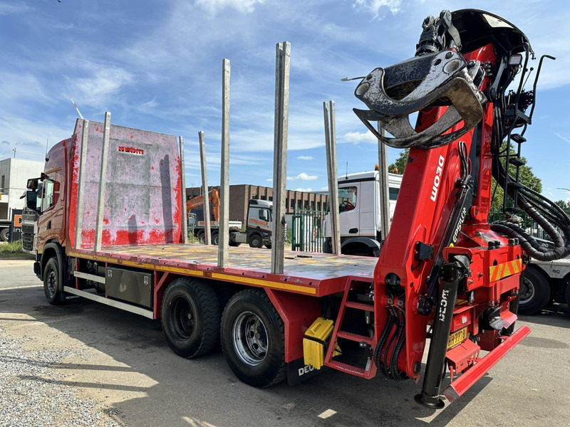 Scania G500 XT 6x4 WOOD / TIMBER / HOLZ CRANE PALFINGER EPSILON Q150Z + RETARDER - FULL AIR SUSP. - BE TRUCK - Platforminis/ Bortinis sunkvežimis, Sunkvežimis su kranu: foto 5 Scania G500 XT 6x4 WOOD / TIMBER / HOLZ CRANE PALFINGER EPSILON Q150Z + RETARDER - FULL AIR SUSP. - BE TRUCK - Platforminis/ Bortinis sunkvežimis, Sunkvežimis su kranu: foto 5