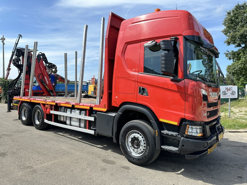 Scania G500 XT 6x4 WOOD / TIMBER / HOLZ CRANE PALFINGER EPSILON Q150Z + RETARDER - FULL AIR SUSP. - BE TRUCK - Sunkvežimis su kranu: foto 2 Scania G500 XT 6x4 WOOD / TIMBER / HOLZ CRANE PALFINGER EPSILON Q150Z + RETARDER - FULL AIR SUSP. - BE TRUCK - Sunkvežimis su kranu: foto 2
