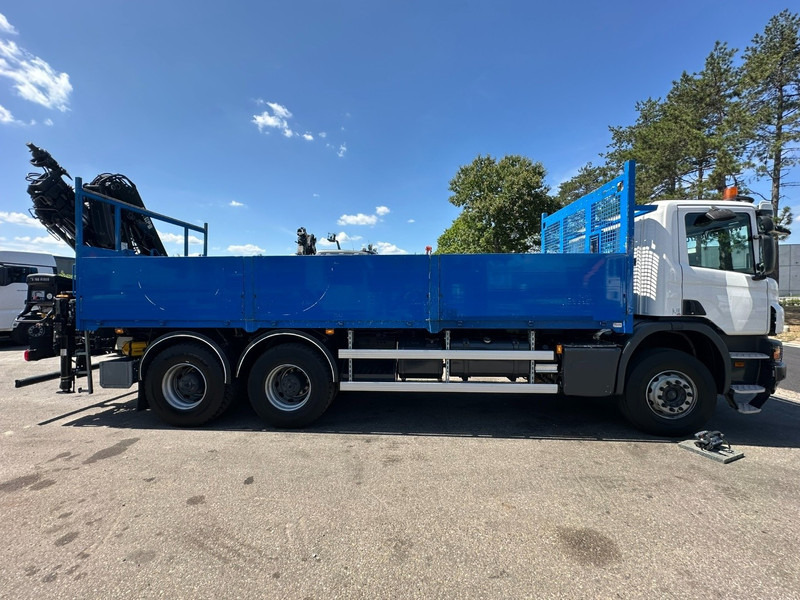 Scania P410 6x4 + CRANE HIAB 166 ES-4 - RETARDER - ROTATOR - PLATFORM 6m80 - BIG AXLES HUB REDUCTION - STEEL SPRING - Sunkvežimis su kranu: foto 5 Scania P410 6x4 + CRANE HIAB 166 ES-4 - RETARDER - ROTATOR - PLATFORM 6m80 - BIG AXLES HUB REDUCTION - STEEL SPRING - Sunkvežimis su kranu: foto 5