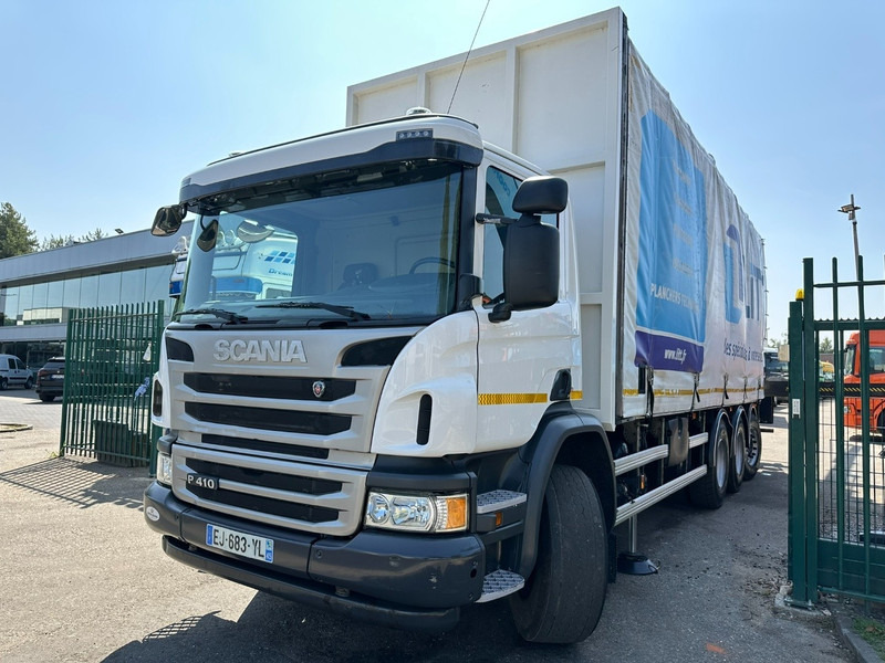 Scania P410 8x4 TRIDEM + CRANE HIAB 244 EP-4 HIDUO - RETARDER - LIFT + STEERING AXLE - *327.000km* - RADIO - Sunkvežimis su kranu: foto 4 Scania P410 8x4 TRIDEM + CRANE HIAB 244 EP-4 HIDUO - RETARDER - LIFT + STEERING AXLE - *327.000km* - RADIO - Sunkvežimis su kranu: foto 4
