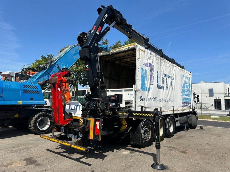 Scania P410 8x4 TRIDEM + CRANE HIAB 244 EP-4 HIDUO - RETARDER - LIFT + STEERING AXLE - *327.000km* - RADIO - Sunkvežimis su kranu: foto 5 Scania P410 8x4 TRIDEM + CRANE HIAB 244 EP-4 HIDUO - RETARDER - LIFT + STEERING AXLE - *327.000km* - RADIO - Sunkvežimis su kranu: foto 5