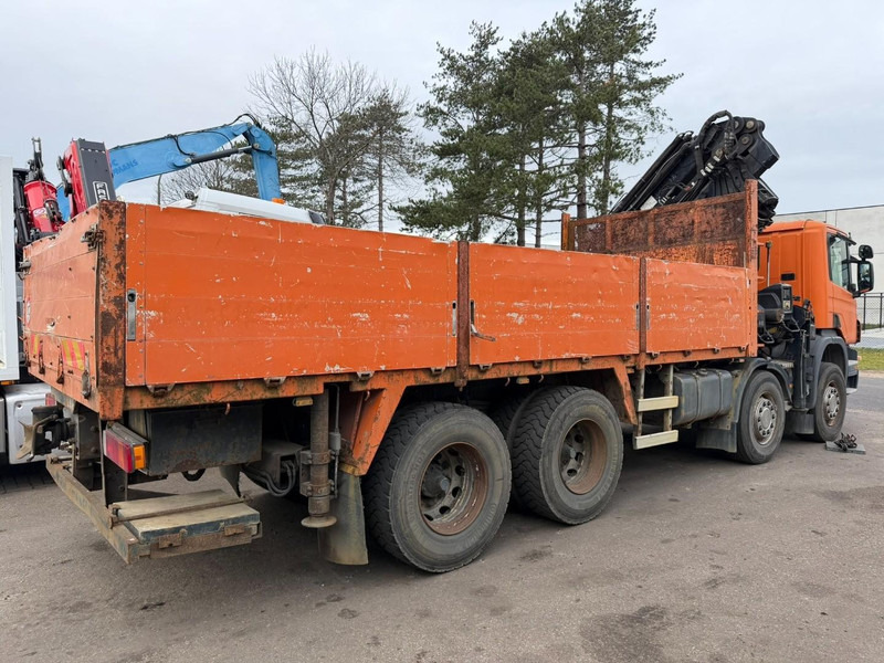 Scania P420 8X4 PRITSCHE + (25m) KRAN HIAB 422 E-5 HIPRO + JIB 100X-4 - RETARDER - *284.000km* - MANUAL - STEEL SPRING - EURO 3 - BE TRUCK - Platforminis/ Bortinis sunkvežimis, Sunkvežimis su kranu: foto 5 Scania P420 8X4 PRITSCHE + (25m) KRAN HIAB 422 E-5 HIPRO + JIB 100X-4 - RETARDER - *284.000km* - MANUAL - STEEL SPRING - EURO 3 - BE TRUCK - Platforminis/ Bortinis sunkvežimis, Sunkvežimis su kranu: foto 5