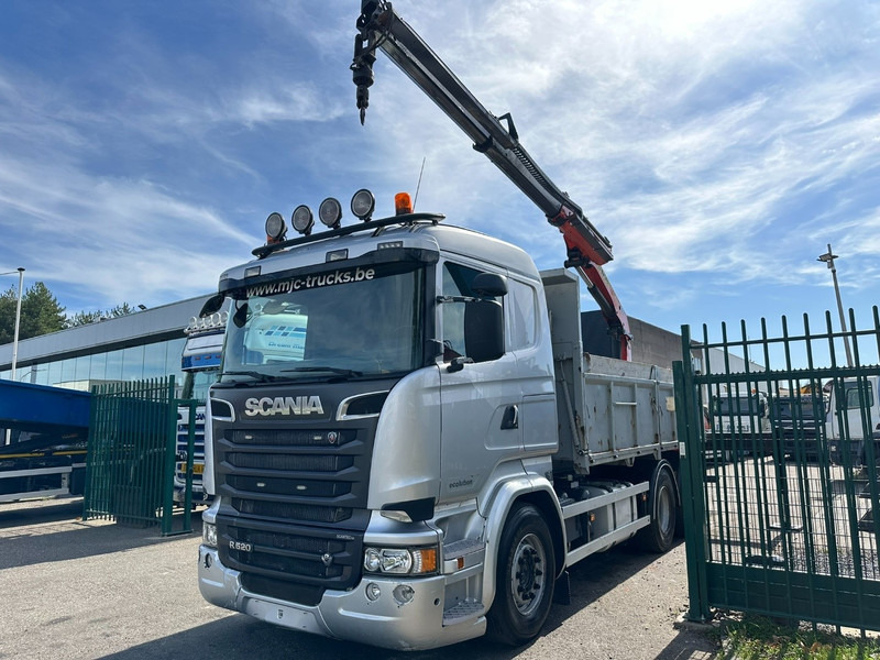 Scania R520 6x4 PRITSCHE + KRAN PALFINGER PK 15002 A - *ZSM + KIPPER* - RETARDER - *FULL AIR* - EUR 6 - BE TRUCK - Platforminis/ Bortinis sunkvežimis, Sunkvežimis su kranu: foto 2 Scania R520 6x4 PRITSCHE + KRAN PALFINGER PK 15002 A - *ZSM + KIPPER* - RETARDER - *FULL AIR* - EUR 6 - BE TRUCK - Platforminis/ Bortinis sunkvežimis, Sunkvežimis su kranu: foto 2