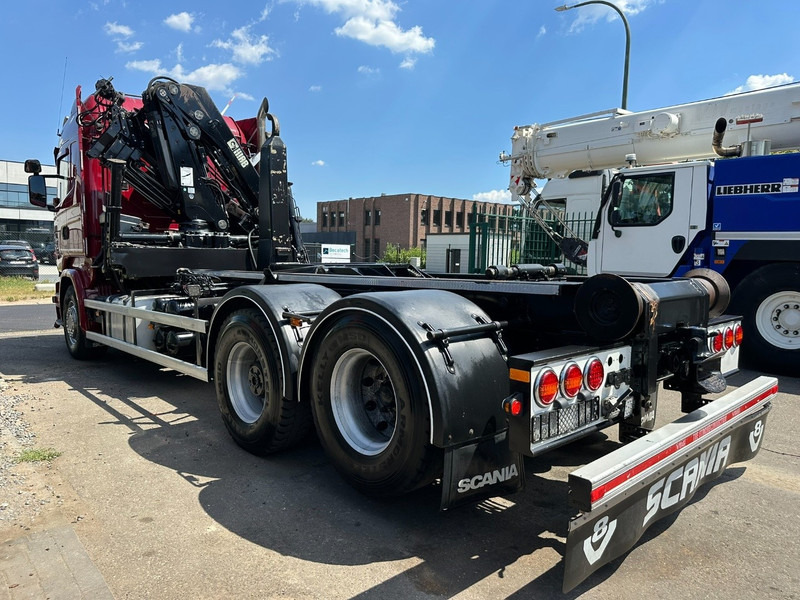 Scania R580 6X2 V8 HOOKLIFT + CRANE HIAB 211 E-4 HIPRO - ROTATOR - RETARDER - ALCOA ALU - RADIO - NL TRUCK - Hook-lift sunkvežimis, Sunkvežimis su kranu: foto 5 Scania R580 6X2 V8 HOOKLIFT + CRANE HIAB 211 E-4 HIPRO - ROTATOR - RETARDER - ALCOA ALU - RADIO - NL TRUCK - Hook-lift sunkvežimis, Sunkvežimis su kranu: foto 5