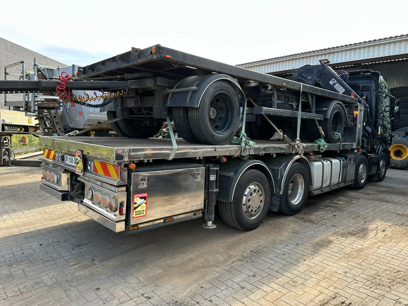 Scania R620 8x2 + KRAN HIAB 800EP-5 HiPro - RETARDER - LIFT/STEERING AXLE - HIGHLINE SLEEPER - LEATHER - ALCOA - Platforminis/ Bortinis sunkvežimis, Sunkvežimis su kranu: foto 5 Scania R620 8x2 + KRAN HIAB 800EP-5 HiPro - RETARDER - LIFT/STEERING AXLE - HIGHLINE SLEEPER - LEATHER - ALCOA - Platforminis/ Bortinis sunkvežimis, Sunkvežimis su kranu: foto 5