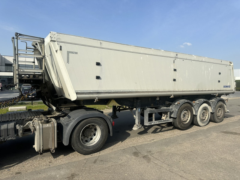 Schmitz Cargobull SGF*S3 - 8.5 - 30m3 STAAL CHASSIS - ALU KIPPER - LIFT AS - DISC / SCHIJFREMMEN - BE PAPERS - Savivartis puspriekabė: foto 1 Schmitz Cargobull SGF*S3 - 8.5 - 30m3 STAAL CHASSIS - ALU KIPPER - LIFT AS - DISC / SCHIJFREMMEN - BE PAPERS - Savivartis puspriekabė: foto 1