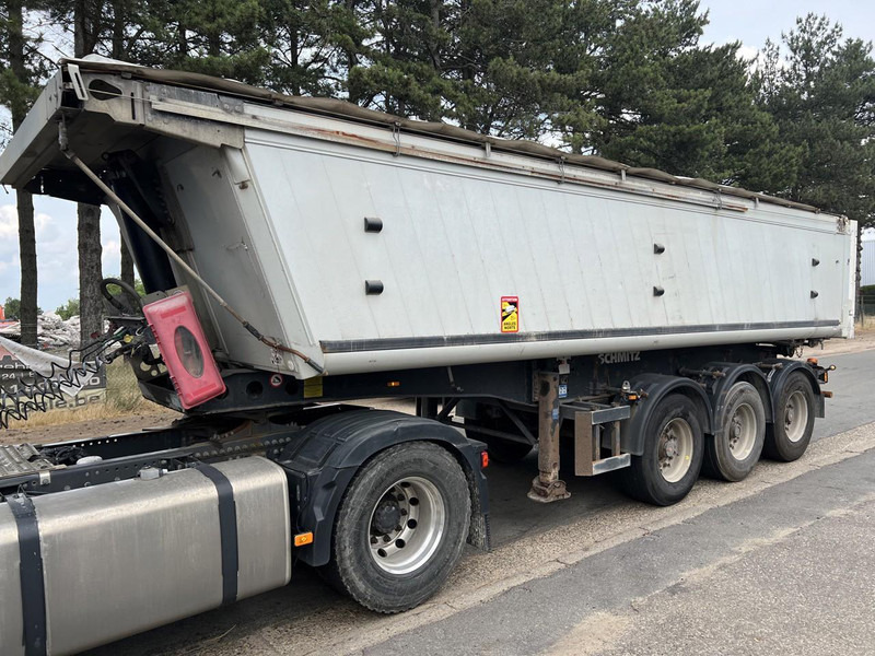 Schmitz Cargobull SKI 24 3-AXLES SAF - STEEL BODY / ALU TIPPER  - GOOD CONDITION - Savivartis puspriekabė: foto 1 Schmitz Cargobull SKI 24 3-AXLES SAF - STEEL BODY / ALU TIPPER  - GOOD CONDITION - Savivartis puspriekabė: foto 1