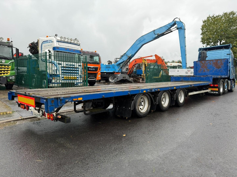 Van Hool 3-AXLES SEMI LOW LOADER - 12 TIRES - SAF - 245/70R19.5 - AIR SUSPENSION - BELGIAN PAPERS - Žemo profilio platforma puspriekabė: foto 5 Van Hool 3-AXLES SEMI LOW LOADER - 12 TIRES - SAF - 245/70R19.5 - AIR SUSPENSION - BELGIAN PAPERS - Žemo profilio platforma puspriekabė: foto 5