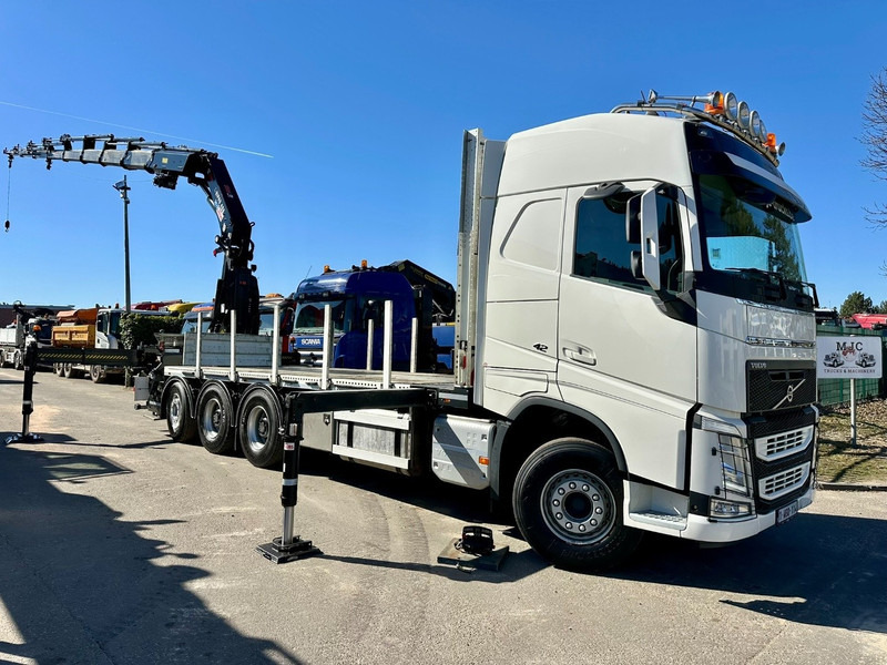 Volvo FH 420 8x4 TRIDEM + KRAAN HIAB 408 E-8 HIPRO + WINCH - 63.000km ONLY - CREWCAB 4 SEATER - PLATFORM 7m - TOP CONDITION - Platforminis/ Bortinis sunkvežimis, Sunkvežimis su kranu: foto 2 Volvo FH 420 8x4 TRIDEM + KRAAN HIAB 408 E-8 HIPRO + WINCH - 63.000km ONLY - CREWCAB 4 SEATER - PLATFORM 7m - TOP CONDITION - Platforminis/ Bortinis sunkvežimis, Sunkvežimis su kranu: foto 2