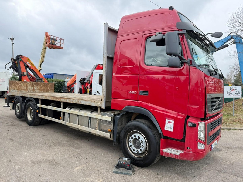 Volvo FH 460 6x2 PRITSCHE + KRAN PALFINGER PK18002 EH + RADIO + ROTATOR - LIFT + LENK ACHSE - TÜV 04/2026 - A/C - PRITSCHE 7m50 - I-SHIFT - EURO 5 - Platforminis/ Bortinis sunkvežimis, Sunkvežimis su kranu: foto 1 Volvo FH 460 6x2 PRITSCHE + KRAN PALFINGER PK18002 EH + RADIO + ROTATOR - LIFT + LENK ACHSE - TÜV 04/2026 - A/C - PRITSCHE 7m50 - I-SHIFT - EURO 5 - Platforminis/ Bortinis sunkvežimis, Sunkvežimis su kranu: foto 1