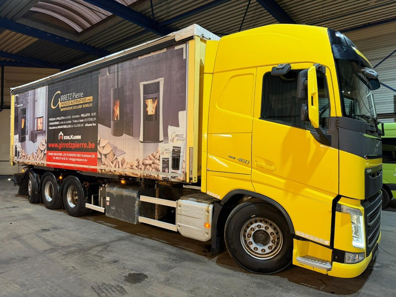Volvo FH 460 8x4 TRIDEM SILO COMPRESSOR / BDF / CURTAINSIDE BOX 8m50 - *FULL AIR* - EURO 6 - LIFT + STEERING AXLE - BE TRUCK - Autocisterna: foto 2 Volvo FH 460 8x4 TRIDEM SILO COMPRESSOR / BDF / CURTAINSIDE BOX 8m50 - *FULL AIR* - EURO 6 - LIFT + STEERING AXLE - BE TRUCK - Autocisterna: foto 2