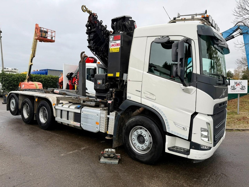 Volvo FH 500 8x4 TRIDEM HOOKLIFT + (25m!) CRANE HIAB 302 E-8x + 1 ME + WINCH - *127.000km* - *1976h crane hours* - TOP CONDITION - BE TRUCK - Hook-lift sunkvežimis, Sunkvežimis su kranu: foto 2 Volvo FH 500 8x4 TRIDEM HOOKLIFT + (25m!) CRANE HIAB 302 E-8x + 1 ME + WINCH - *127.000km* - *1976h crane hours* - TOP CONDITION - BE TRUCK - Hook-lift sunkvežimis, Sunkvežimis su kranu: foto 2
