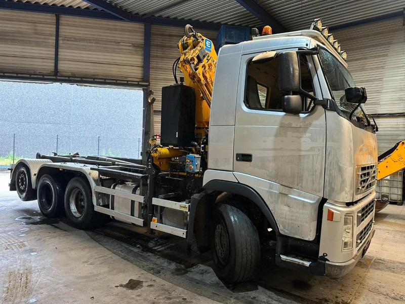 Volvo FH12-420 8x4 HOOKLIFT AJK + CRANE EFFER 250 - 3S - RADIO - TRIDEM LIFT + STEERING AXLE - I SHIFT - BE TRUCK - Hook-lift sunkvežimis, Sunkvežimis su kranu: foto 3 Volvo FH12-420 8x4 HOOKLIFT AJK + CRANE EFFER 250 - 3S - RADIO - TRIDEM LIFT + STEERING AXLE - I SHIFT - BE TRUCK - Hook-lift sunkvežimis, Sunkvežimis su kranu: foto 3