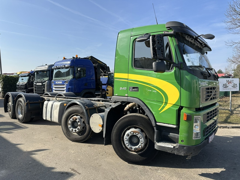 Volvo FM 340 8x2 CHASSIS (7m35) - LIFT+STEERING AXLE - MANUAL GEARBOX - EURO 3 - TÜV 05/2025 - BE TRUCK - Važiuoklės sunkvežimis: foto 1 Volvo FM 340 8x2 CHASSIS (7m35) - LIFT+STEERING AXLE - MANUAL GEARBOX - EURO 3 - TÜV 05/2025 - BE TRUCK - Važiuoklės sunkvežimis: foto 1