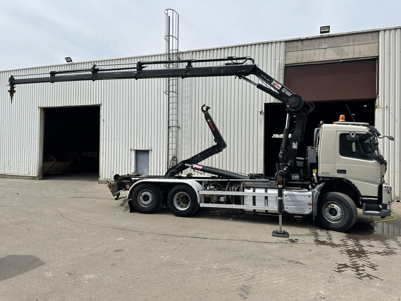 Volvo FM 370 6x2 HOOKLIFT 21T + CRANE HIAB 144 E-4 HIDUO - ENGINE / GEARBOX OK - CHASSIS OK - RUNNING + DRIVING - BE TRUCK - Hook-lift sunkvežimis, Sunkvežimis su kranu: foto 5 Volvo FM 370 6x2 HOOKLIFT 21T + CRANE HIAB 144 E-4 HIDUO - ENGINE / GEARBOX OK - CHASSIS OK - RUNNING + DRIVING - BE TRUCK - Hook-lift sunkvežimis, Sunkvežimis su kranu: foto 5