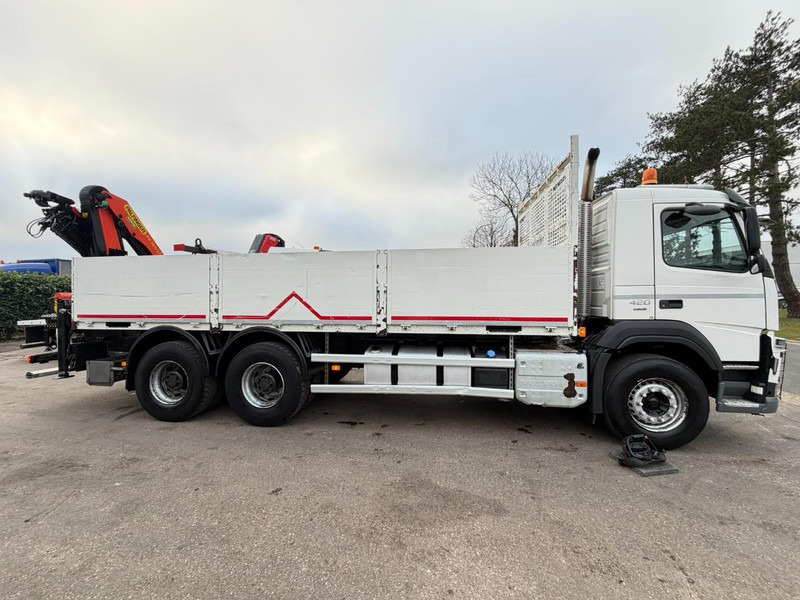 Volvo FM 420 6x4 BAUSTOFF + KRAN PALFINGER PK18502 SH B (3x) - ROTATOR - 5/6 F - TÜV 05/2026 - CG FR - PLATFORM 6m50 - I-Shift - 325.000km - STEEL SPRING / HUB REDUCTI - Platforminis/ Bortinis sunkvežimis: foto 5 Volvo FM 420 6x4 BAUSTOFF + KRAN PALFINGER PK18502 SH B (3x) - ROTATOR - 5/6 F - TÜV 05/2026 - CG FR - PLATFORM 6m50 - I-Shift - 325.000km - STEEL SPRING / HUB REDUCTI - Platforminis/ Bortinis sunkvežimis: foto 5