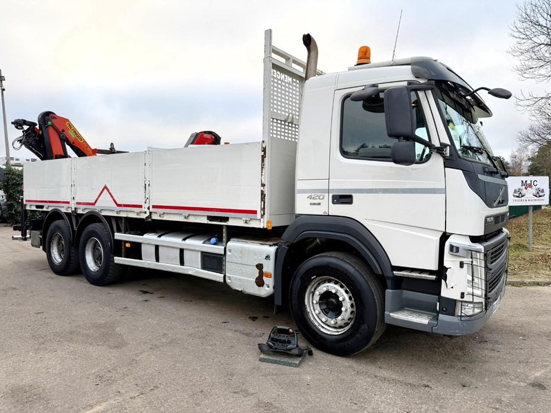 Volvo FM 420 6x4 + CRANE PALFINGER PK18502 SH B (3x) - ROTATOR - 5/6 F - TÜV 05/2026 - CG FR - PLATFORM 6m50 - I-Shift - 325.000km - STEEL SPRING / HUB REDUCTION - Sunkvežimis su kranu: foto 2 Volvo FM 420 6x4 + CRANE PALFINGER PK18502 SH B (3x) - ROTATOR - 5/6 F - TÜV 05/2026 - CG FR - PLATFORM 6m50 - I-Shift - 325.000km - STEEL SPRING / HUB REDUCTION - Sunkvežimis su kranu: foto 2