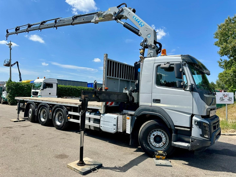 Volvo FMX 330 8x4 TRIDEM PRITSCHE + KRAN EFFER 265 / 6S - PLATFORM 7m50 - EURO 6 - RADIO - *473.000km* - TÜV 05/2026 - BE TRUCK - Platforminis/ Bortinis sunkvežimis, Sunkvežimis su kranu: foto 2 Volvo FMX 330 8x4 TRIDEM PRITSCHE + KRAN EFFER 265 / 6S - PLATFORM 7m50 - EURO 6 - RADIO - *473.000km* - TÜV 05/2026 - BE TRUCK - Platforminis/ Bortinis sunkvežimis, Sunkvežimis su kranu: foto 2