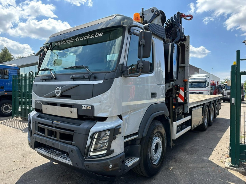 Volvo FMX 330 8x4 TRIDEM PRITSCHE + KRAN EFFER 265 / 6S - PLATFORM 7m50 - EURO 6 - RADIO - *473.000km* - TÜV 05/2026 - BE TRUCK - Platforminis/ Bortinis sunkvežimis, Sunkvežimis su kranu: foto 4 Volvo FMX 330 8x4 TRIDEM PRITSCHE + KRAN EFFER 265 / 6S - PLATFORM 7m50 - EURO 6 - RADIO - *473.000km* - TÜV 05/2026 - BE TRUCK - Platforminis/ Bortinis sunkvežimis, Sunkvežimis su kranu: foto 4