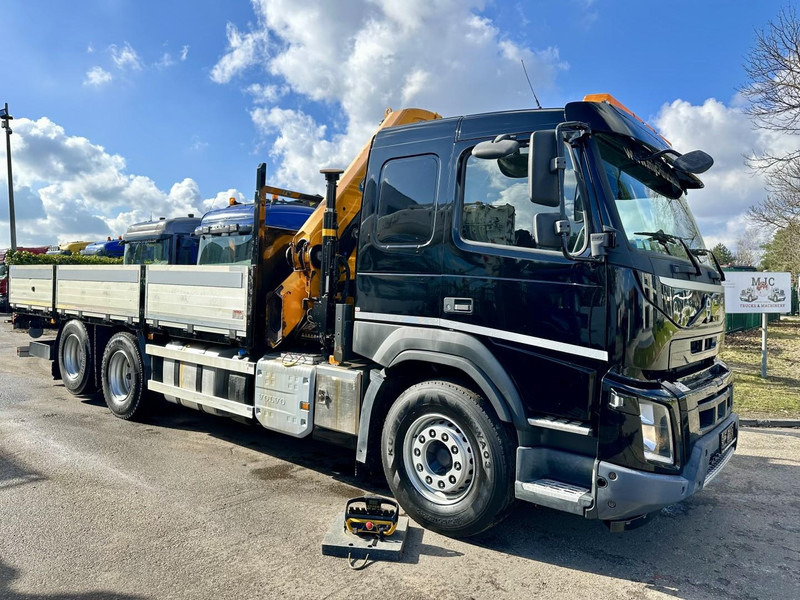 Volvo FMX 370 6x2 PLATFORM 6M35 + CRANE EFFER 215/6S -*127.000km* - LIFT AXLE - DOUBLE WHEELS - I SHIFT - EURO 6 - BE PAPERS - Sunkvežimis su kranu: foto 2 Volvo FMX 370 6x2 PLATFORM 6M35 + CRANE EFFER 215/6S -*127.000km* - LIFT AXLE - DOUBLE WHEELS - I SHIFT - EURO 6 - BE PAPERS - Sunkvežimis su kranu: foto 2