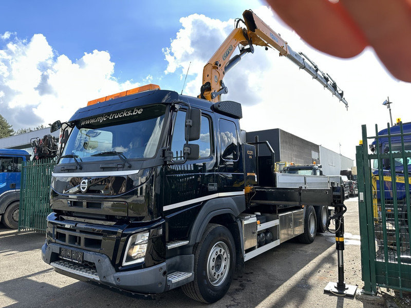 Volvo FMX 370 6x2 PLATFORM 6M35 + CRANE EFFER 215/6S -*127.000km* - LIFT AXLE - DOUBLE WHEELS - I SHIFT - EURO 6 - BE PAPERS - Sunkvežimis su kranu: foto 5 Volvo FMX 370 6x2 PLATFORM 6M35 + CRANE EFFER 215/6S -*127.000km* - LIFT AXLE - DOUBLE WHEELS - I SHIFT - EURO 6 - BE PAPERS - Sunkvežimis su kranu: foto 5