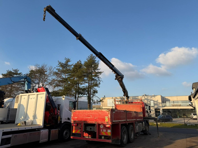 Volvo FMX 420 6X4 + CRANE HMF 1720 + winch + radio - BIG AXLES / HUB REDUCTION - STEEL SPRING / BLATT - PLATFORM 6m10 - Sunkvežimis su kranu: foto 3 Volvo FMX 420 6X4 + CRANE HMF 1720 + winch + radio - BIG AXLES / HUB REDUCTION - STEEL SPRING / BLATT - PLATFORM 6m10 - Sunkvežimis su kranu: foto 3