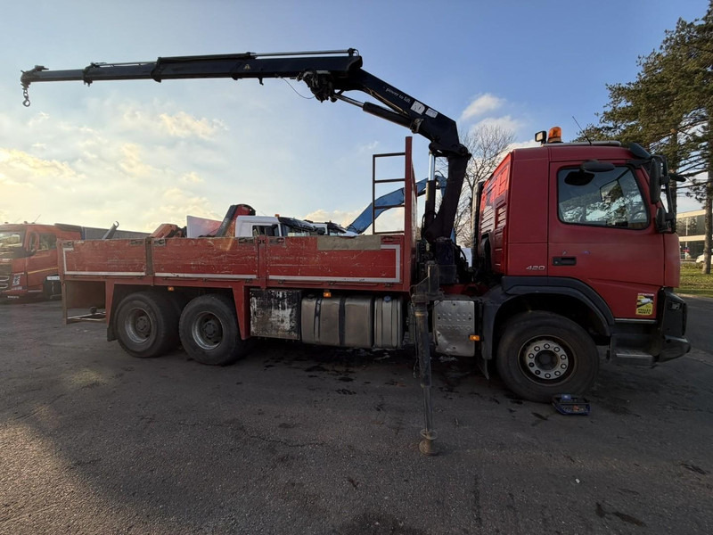 Volvo FMX 420 6X4 + CRANE HMF 1720 + winch + radio - BIG AXLES / HUB REDUCTION - STEEL SPRING / BLATT - PLATFORM 6m10 - Sunkvežimis su kranu: foto 5 Volvo FMX 420 6X4 + CRANE HMF 1720 + winch + radio - BIG AXLES / HUB REDUCTION - STEEL SPRING / BLATT - PLATFORM 6m10 - Sunkvežimis su kranu: foto 5