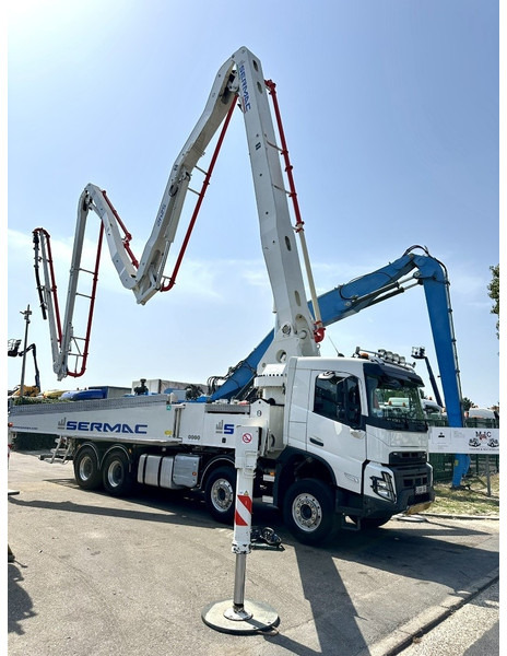 Volvo FMX 500 8x4 + SERMAC 5Z42 BETONPUMP 42m! - *108.000km* - TÜV 11/2025 - ALCOA - HUB REDUCTION - TOP CONDITION - BELGIAN TRUCK - Betono siurblys: foto 3 Volvo FMX 500 8x4 + SERMAC 5Z42 BETONPUMP 42m! - *108.000km* - TÜV 11/2025 - ALCOA - HUB REDUCTION - TOP CONDITION - BELGIAN TRUCK - Betono siurblys: foto 3