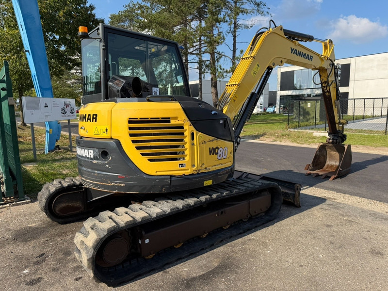 Yanmar VIO 80 8T - EXTRA HYDR F - 2013h - BLADE - A/C - QUICKHITCH - CE - BE MACHINE - Mini ekskavatorius: foto 3 Yanmar VIO 80 8T - EXTRA HYDR F - 2013h - BLADE - A/C - QUICKHITCH - CE - BE MACHINE - Mini ekskavatorius: foto 3
