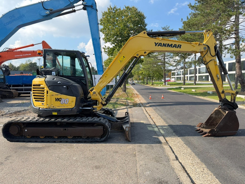 Yanmar VIO 80 8T - EXTRA HYDR F - 2013h - BLADE - A/C - QUICKHITCH - CE - BE MACHINE - Mini ekskavatorius: foto 4 Yanmar VIO 80 8T - EXTRA HYDR F - 2013h - BLADE - A/C - QUICKHITCH - CE - BE MACHINE - Mini ekskavatorius: foto 4
