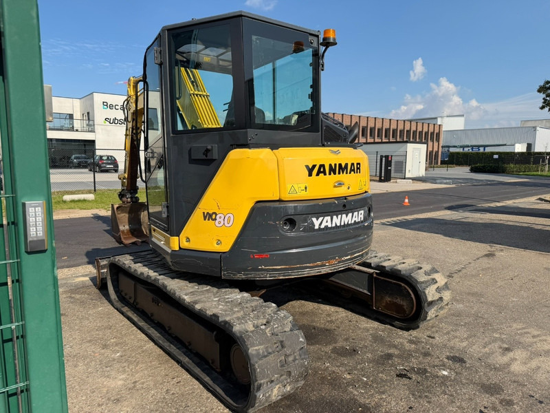 Yanmar VIO 80 8T - EXTRA HYDR F - 2013h - BLADE - A/C - QUICKHITCH - CE - BE MACHINE - Mini ekskavatorius: foto 5 Yanmar VIO 80 8T - EXTRA HYDR F - 2013h - BLADE - A/C - QUICKHITCH - CE - BE MACHINE - Mini ekskavatorius: foto 5