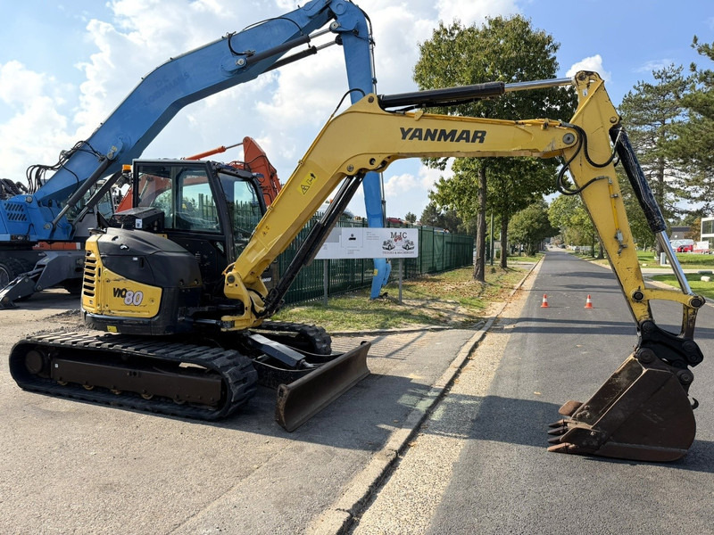 Yanmar VIO 80 8T - EXTRA HYDR F - 2013h - BLADE - A/C - QUICKHITCH - CE - BE MACHINE - Mini ekskavatorius: foto 1 Yanmar VIO 80 8T - EXTRA HYDR F - 2013h - BLADE - A/C - QUICKHITCH - CE - BE MACHINE - Mini ekskavatorius: foto 1