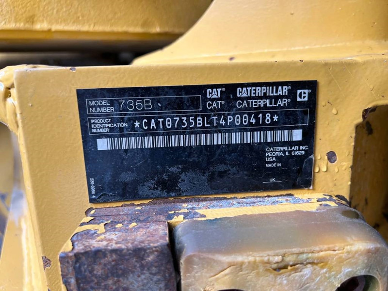 Šarnyrinis savivartis Cat 735 | 735B: foto 8