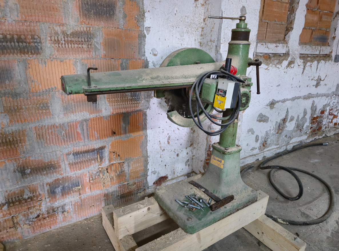 Medžio apdirbimo staklės Piła Radialna  EISEN-WOLFF 500 mm / 5,5 kW: foto 1