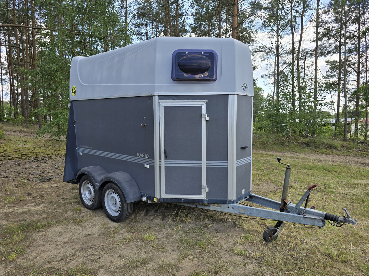 Humbaur HP2006 2ES - Gyvulių pervežimo priekaba: foto 1 Humbaur HP2006 2ES - Gyvulių pervežimo priekaba: foto 1