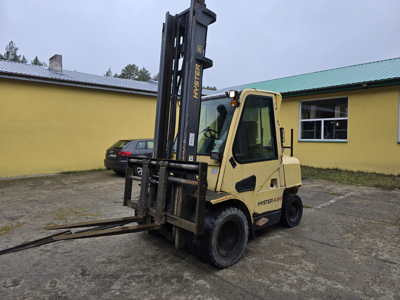 Hyster H4.00XM-5 - Dyzelinis krautuvas: foto 3 Hyster H4.00XM-5 - Dyzelinis krautuvas: foto 3