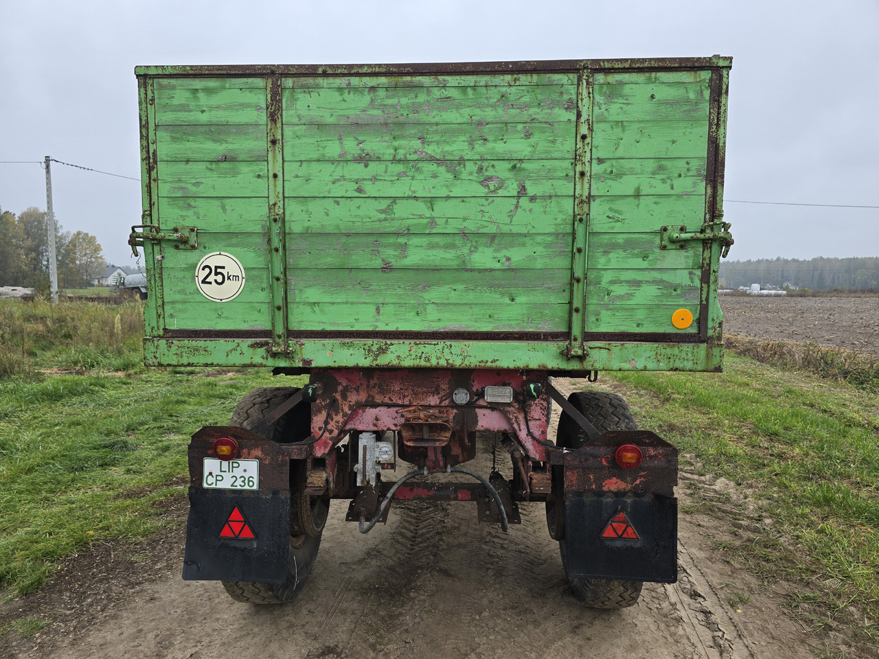 Inna 8 ton - Savivartė traktorinė priekaba: foto 4 Inna 8 ton - Savivartė traktorinė priekaba: foto 4