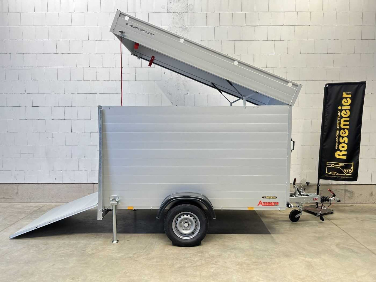 ANSSEMS GTB 1200 VT3 Deckelanhänger - Automobilinė priekaba: foto 1 ANSSEMS GTB 1200 VT3 Deckelanhänger - Automobilinė priekaba: foto 1