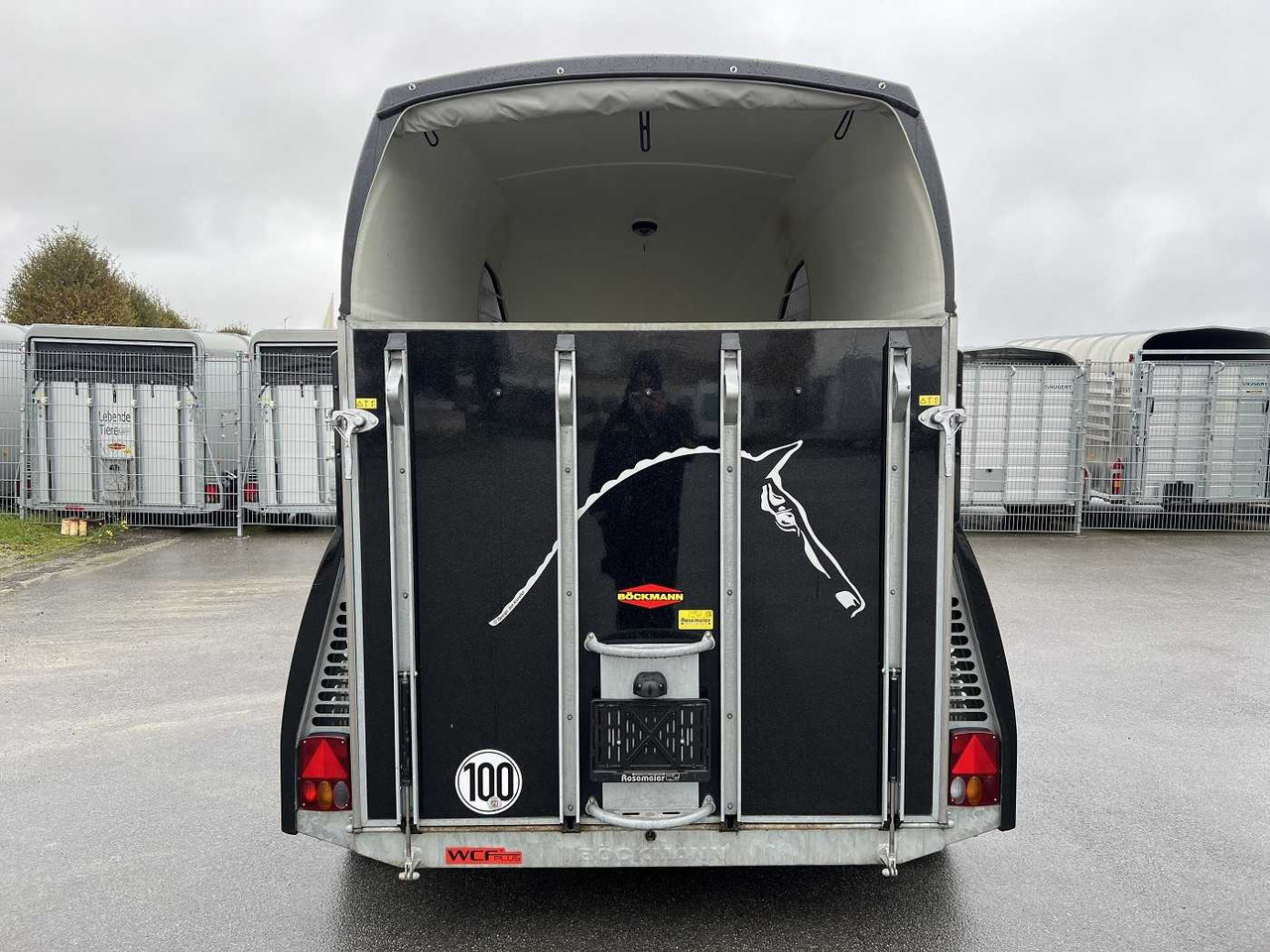 BOECKMANN Big Master WCF anthrazit Pferdeanhänger - Priekaba žirgams vežti: foto 4 BOECKMANN Big Master WCF anthrazit Pferdeanhänger - Priekaba žirgams vežti: foto 4