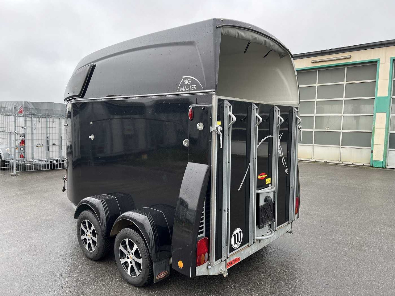 BOECKMANN Big Master WCF anthrazit Pferdeanhänger - Priekaba žirgams vežti: foto 5 BOECKMANN Big Master WCF anthrazit Pferdeanhänger - Priekaba žirgams vežti: foto 5