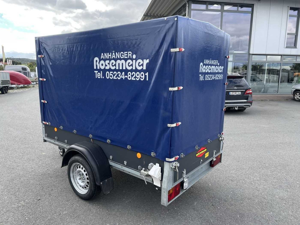 BOECKMANN HNB 1025 Plane Kastenanhänger gebremst - Automobilinė priekaba: foto 5 BOECKMANN HNB 1025 Plane Kastenanhänger gebremst - Automobilinė priekaba: foto 5