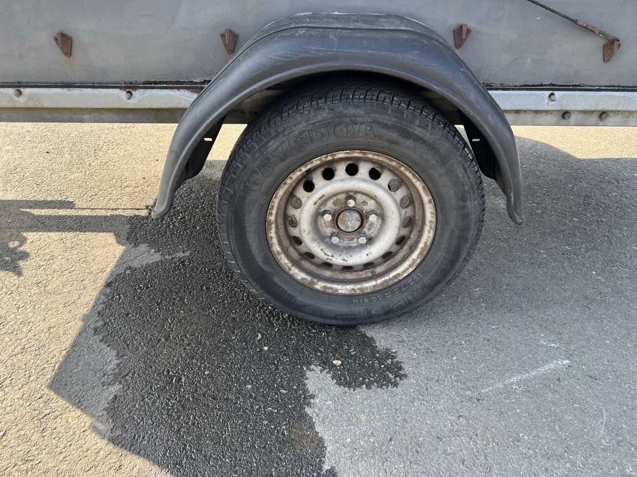 Automobilinė priekaba BOECKMANN HNB 1225 Plane Kastenanhänger gebremst: foto 9