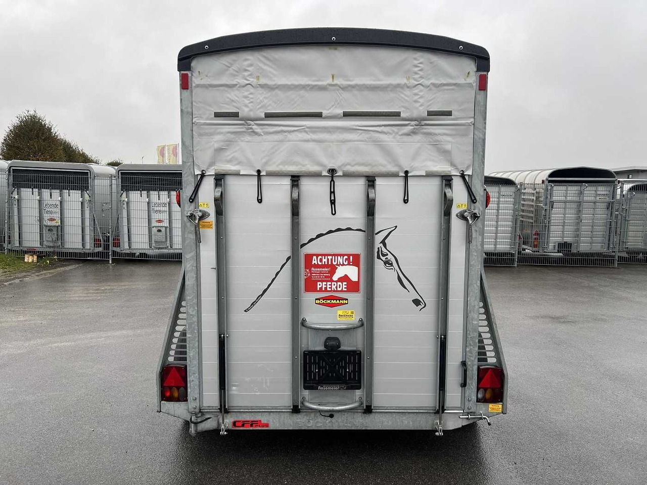 BOECKMANN Portax E TKL Pferdeanhänger - Priekaba žirgams vežti: foto 4 BOECKMANN Portax E TKL Pferdeanhänger - Priekaba žirgams vežti: foto 4
