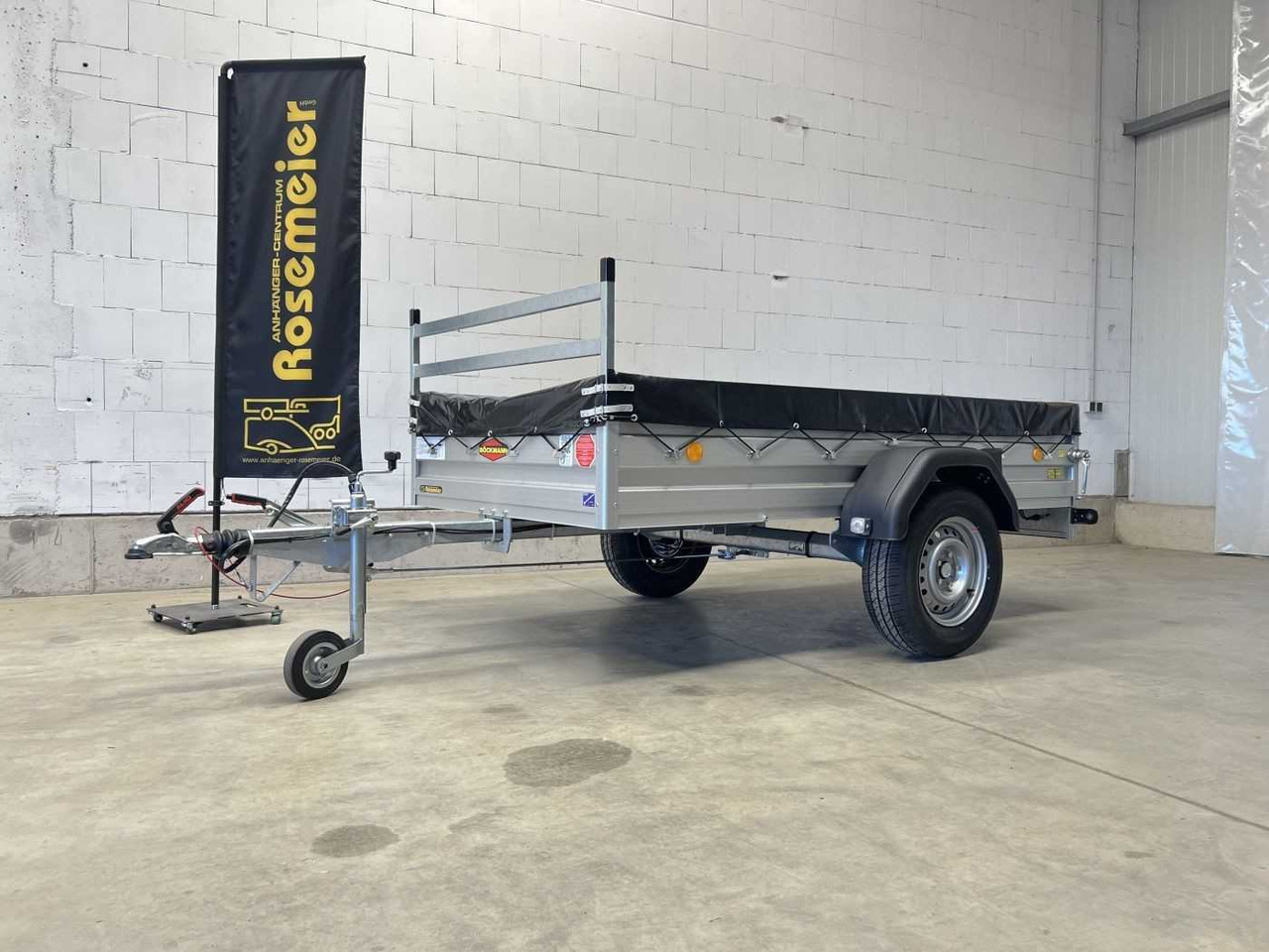 Nauja Automobilinė priekaba BOECKMANN TL-AL 2513/135 Profi Fl-Pl Kastenanhänger gebrem: foto 29