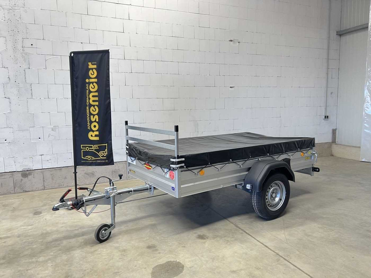 Nauja Automobilinė priekaba BOECKMANN TL-AL 2513/135 Profi Fl-Pl Kastenanhänger gebrem: foto 28