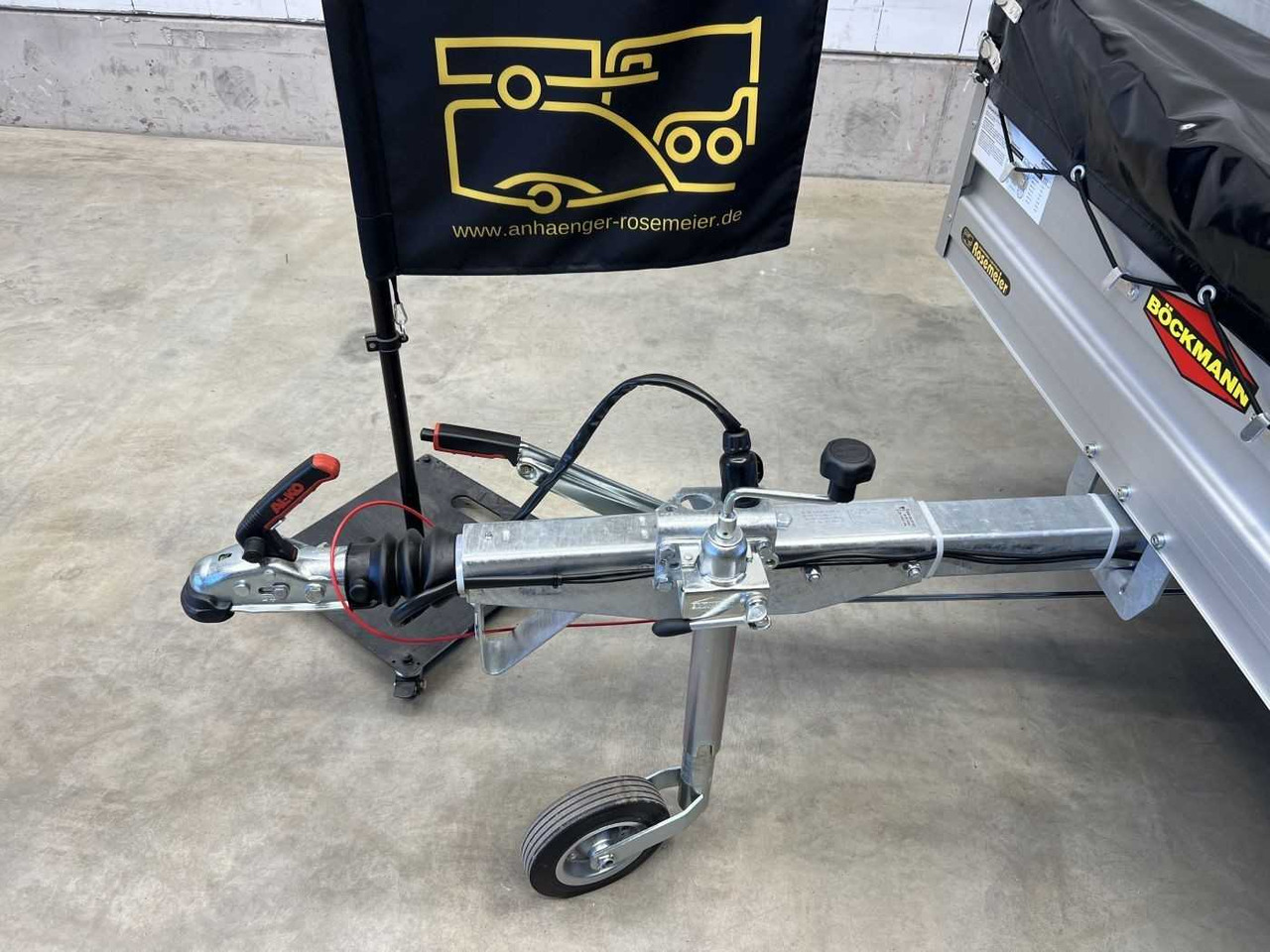 Nauja Automobilinė priekaba BOECKMANN TL-AL 2513/135 Profi Fl-Pl Kastenanhänger gebrem: foto 24