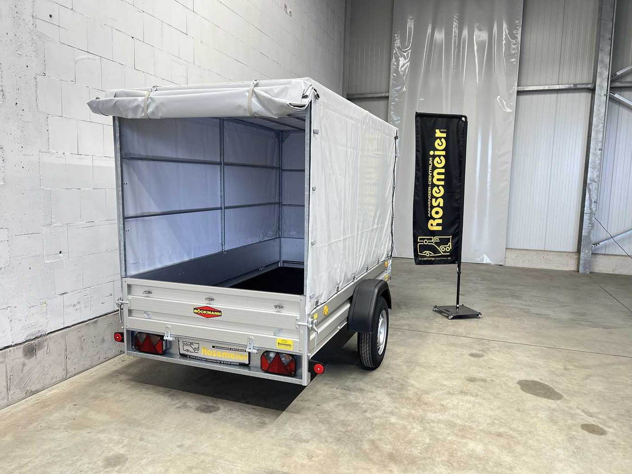 BOECKMANN TL-AL 2513/75 Plane Kastenanhänger ungebremst - Automobilinė priekaba: foto 5 BOECKMANN TL-AL 2513/75 Plane Kastenanhänger ungebremst - Automobilinė priekaba: foto 5